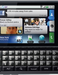 На изложението американската компания Motorola показа и втората версия на своя CLIQ. Той е с пълна QWERTY клавиатура, работи с операционна система Android 2.2, а освен това има 5-мегапикселова камера и 3,7-инчов екран.