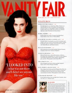 Поп звездата Katy Perry за Vanity Fair - 1