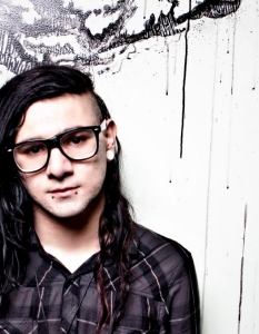 Skrillex
Американецът Sonny John Moore, познат на публиката като Skrillex, е труден за объркване. И като стайлинг, и като звучене.
Въпреки крехката си възраст (24 г.), особено в сравнение с ветераните в електронната музика, които заемат челните места в класацията, определено на младия DJ не може да се отрече, че има уникален талант. А именно да кара тялото ти да реагира на баса.
 Това потвърждават неговите свежи dubstep парчета, които набират огромна популярност в Youtube и стават причина за огромен интерес към този стил изобщо, както и петте номинации за престижната награда Грами, след които DJ-ят отнесе 3 награди през 2012 г.