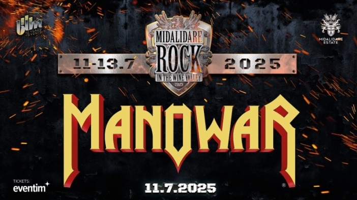 "Manowar" е първият хедлайнер на "Midalidare Rock In The Wine Valley 2025"